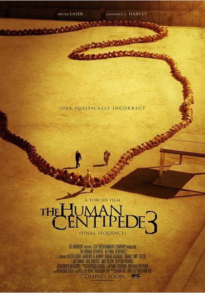 Смотреть трейлер The Human Centipede III (2015)