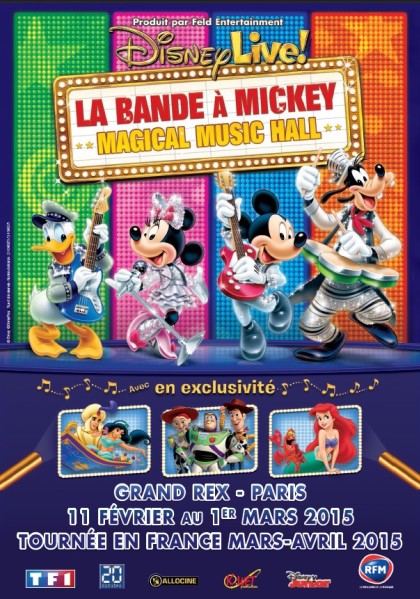 Смотреть трейлер Disney Live! La Bande à Mickey - Magical Music Hall (2015)