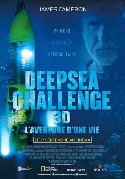Смотреть трейлер Deepsea Challenge 3D, l'aventure d'une vie (2014)