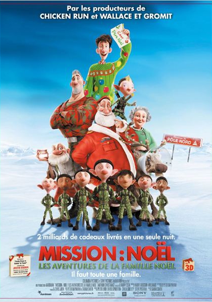 Смотреть трейлер Mission : Noël Les aventures de la famille Noël (2011)