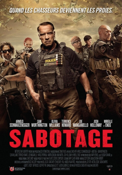 Смотреть трейлер Sabotage (2014)