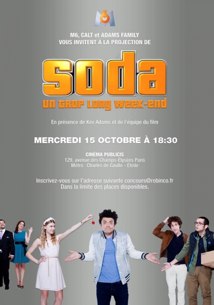 Смотреть трейлер Soda: Un Trop Long Week-end (2014)