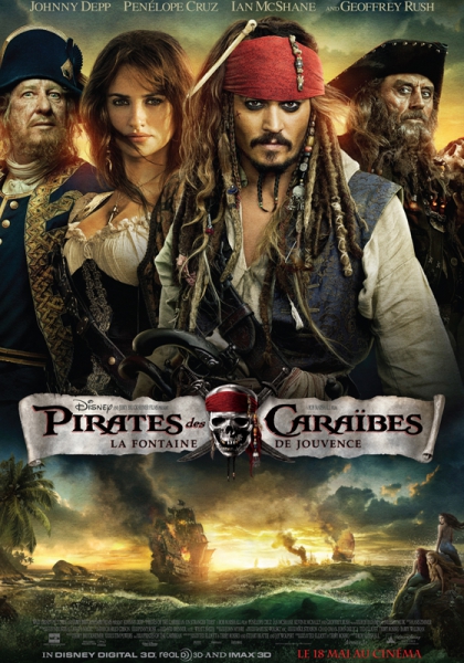 Смотреть трейлер Pirates des Caraïbes : la Fontaine de Jouvence (2013)