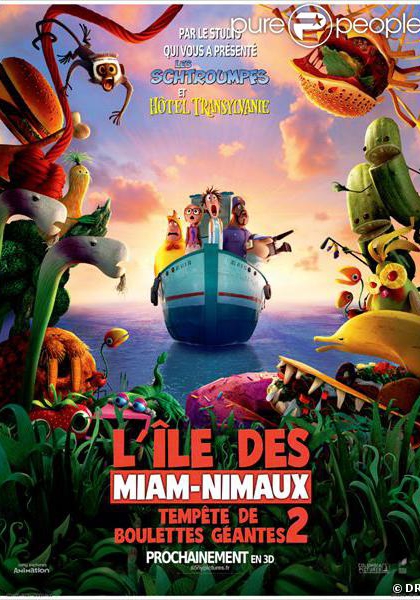 Смотреть трейлер L'île des Miam-nimaux : Tempête de boulettes géantes 2 (2013)
