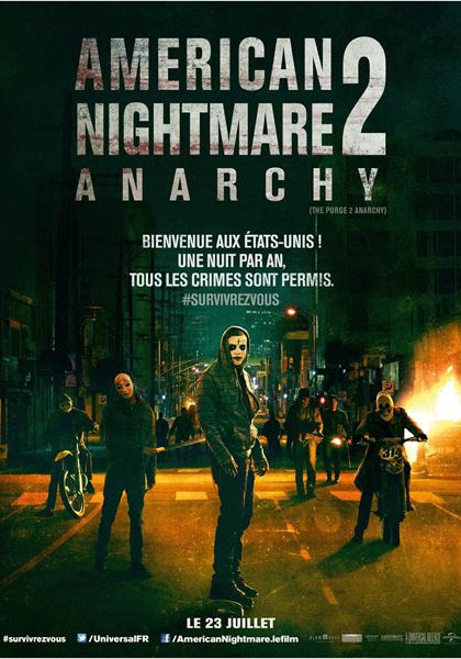 Смотреть трейлер American Nightmare 2 : Anarchy (2014)