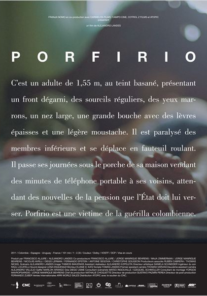 Смотреть трейлер Porfirio (2011)