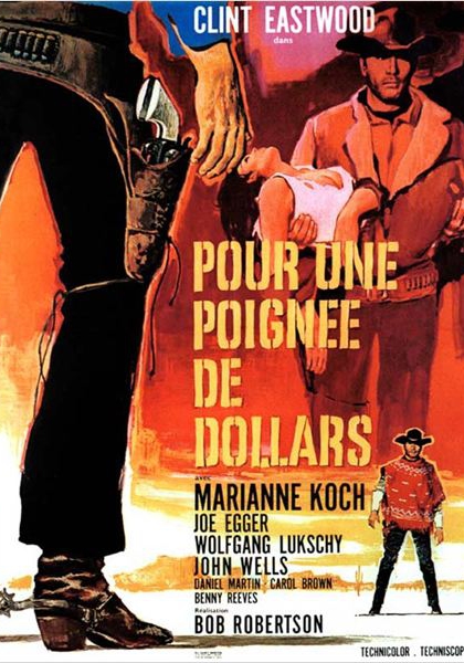 Смотреть трейлер Pour une poignée de dollars (1964)