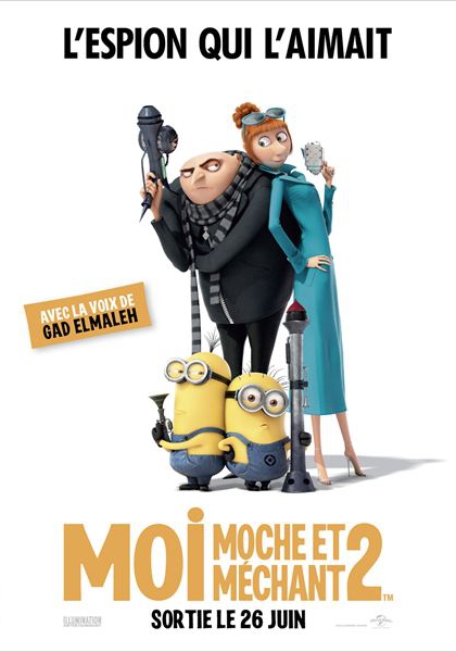 Смотреть трейлер Moi, moche et méchant 2 (2013)