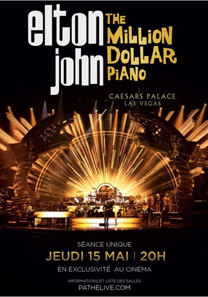 Смотреть трейлер Elton John - The million Dollar piano (2014)