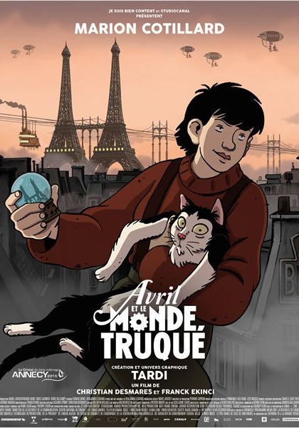 Смотреть трейлер Avril et le monde truqué (2013)